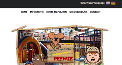 Desktop Screenshot of peeweeposterholt.nl