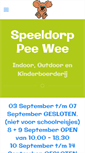 Mobile Screenshot of peeweeposterholt.nl